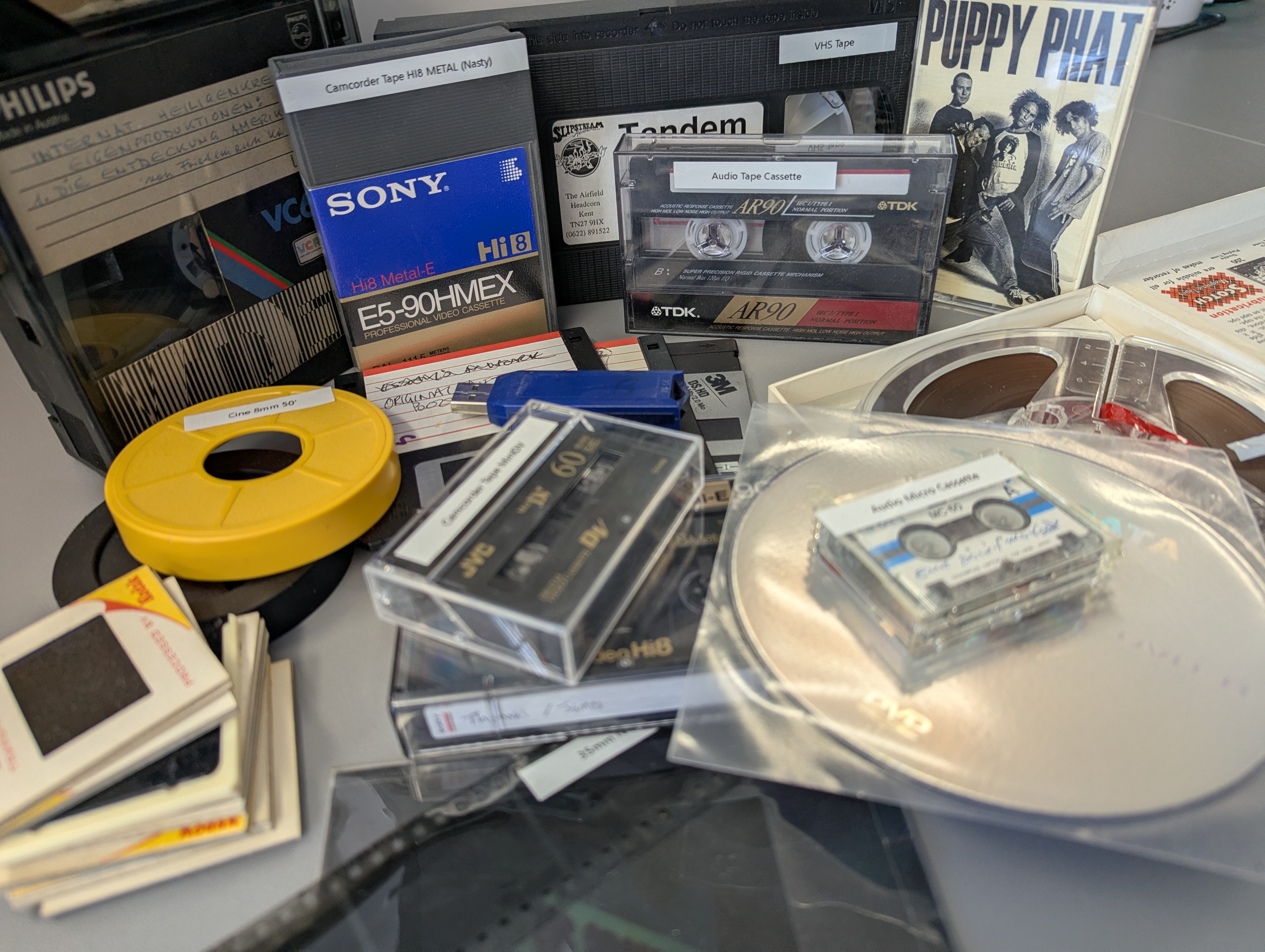 Family audio, video and cine film digitisation